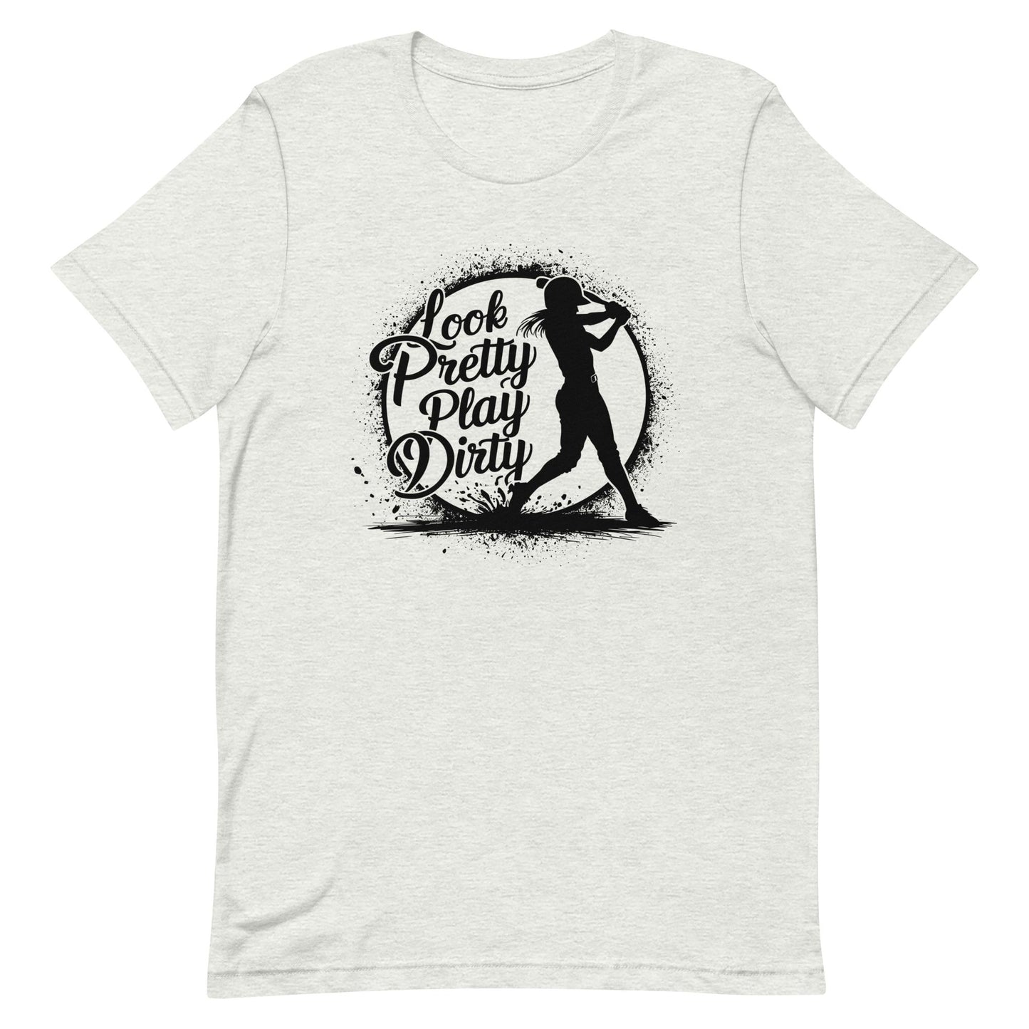 Look Pretty Softball | Adult T-Shirt