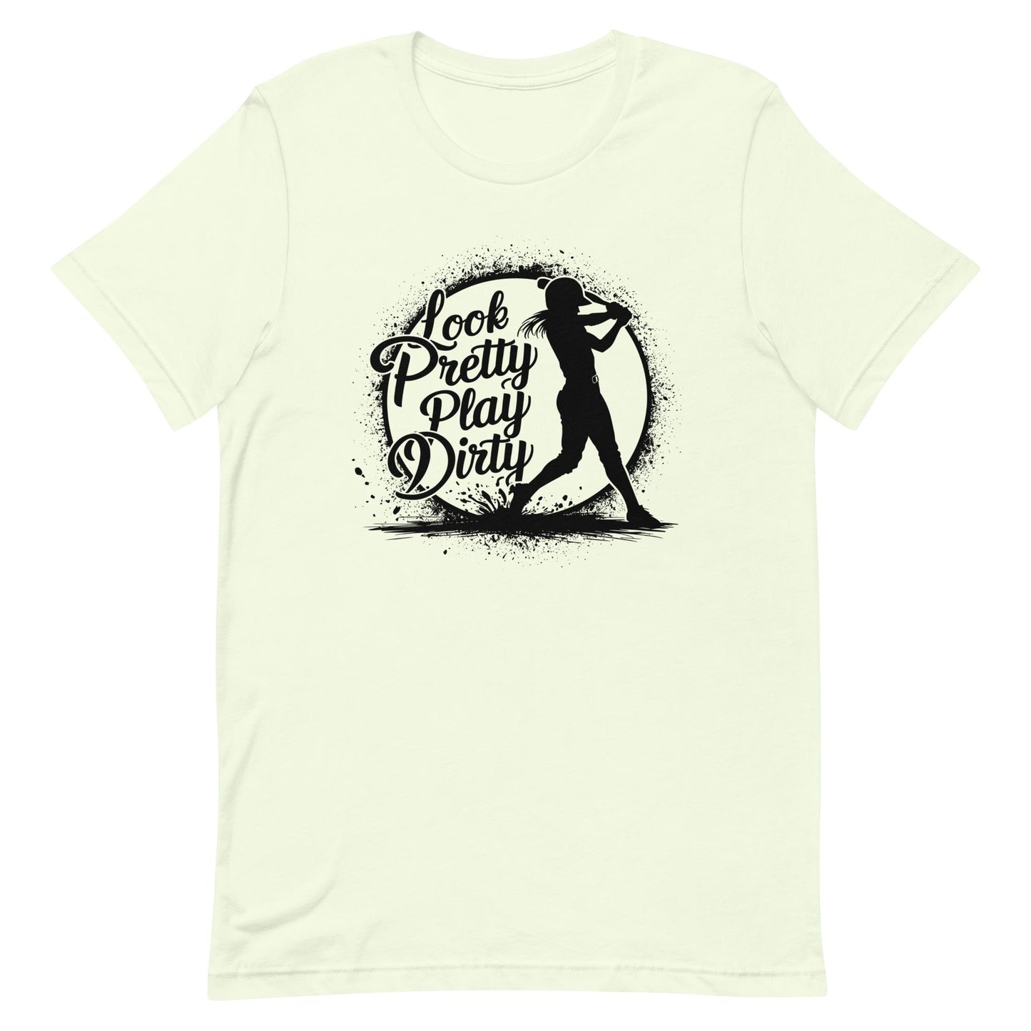 Look Pretty Softball | Adult T-Shirt