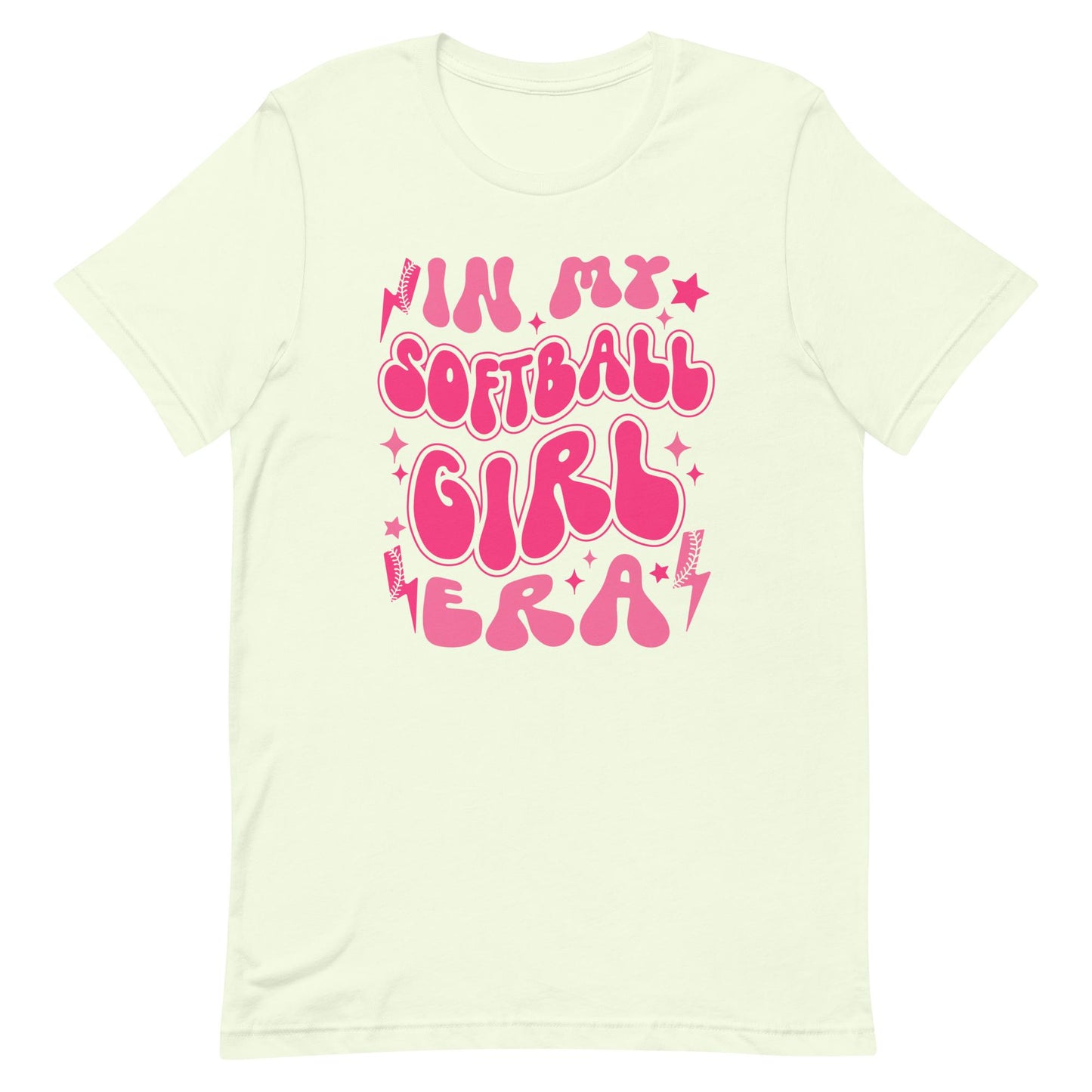 Softball Girl Era Pink | Adult T-Shirt