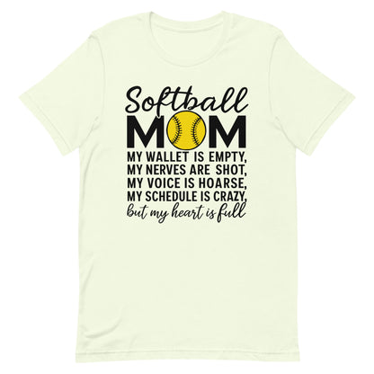 Softball Mom | Adult T-Shirt