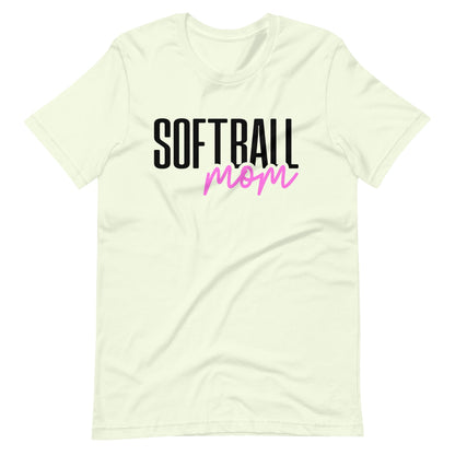 Softball Mom Pink | Adult T-Shirt