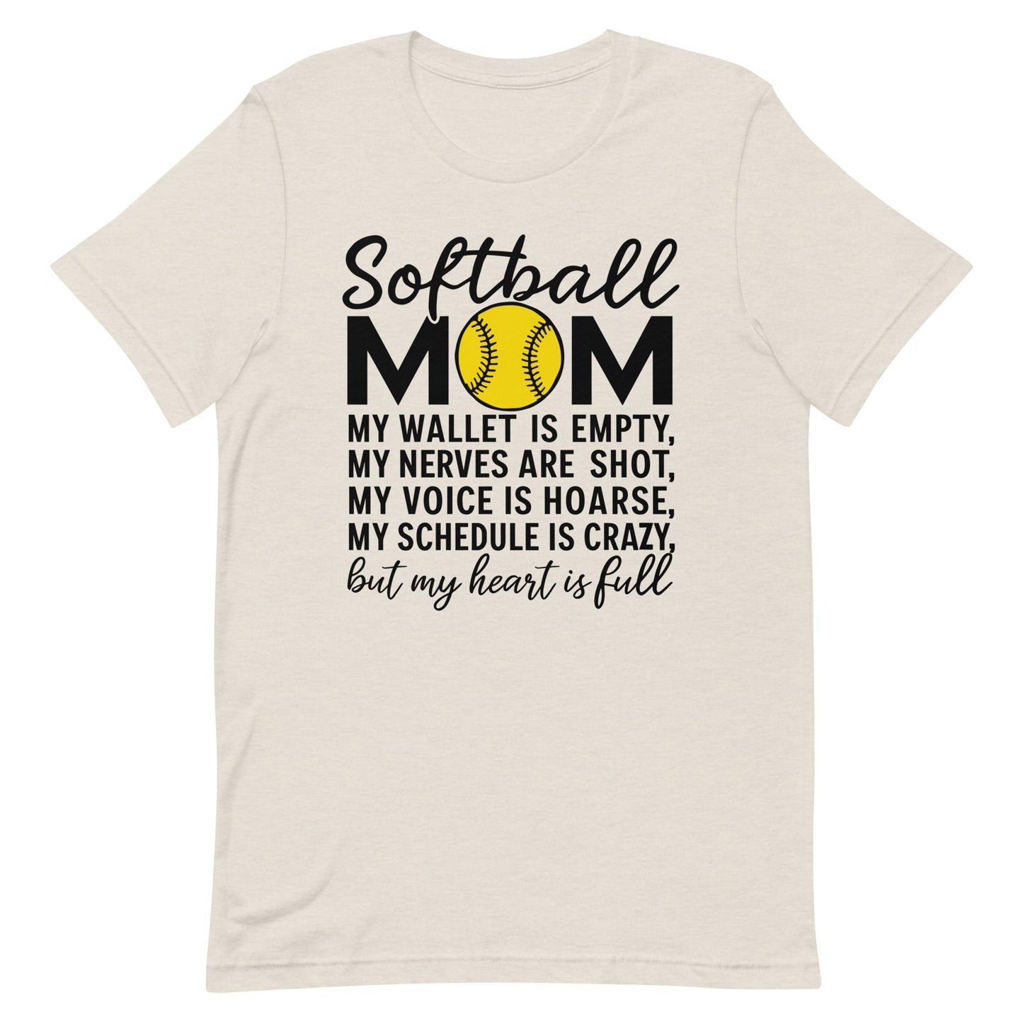 Softball Mom | Adult T-Shirt