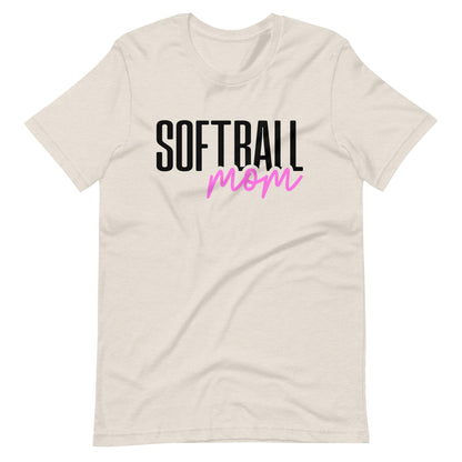 Softball Mom Pink | Adult T-Shirt