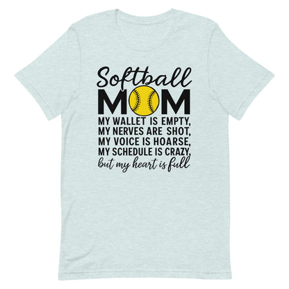 Softball Mom | Adult T-Shirt