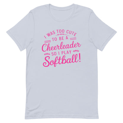 Cheerleader Softball | Adult T-Shirt