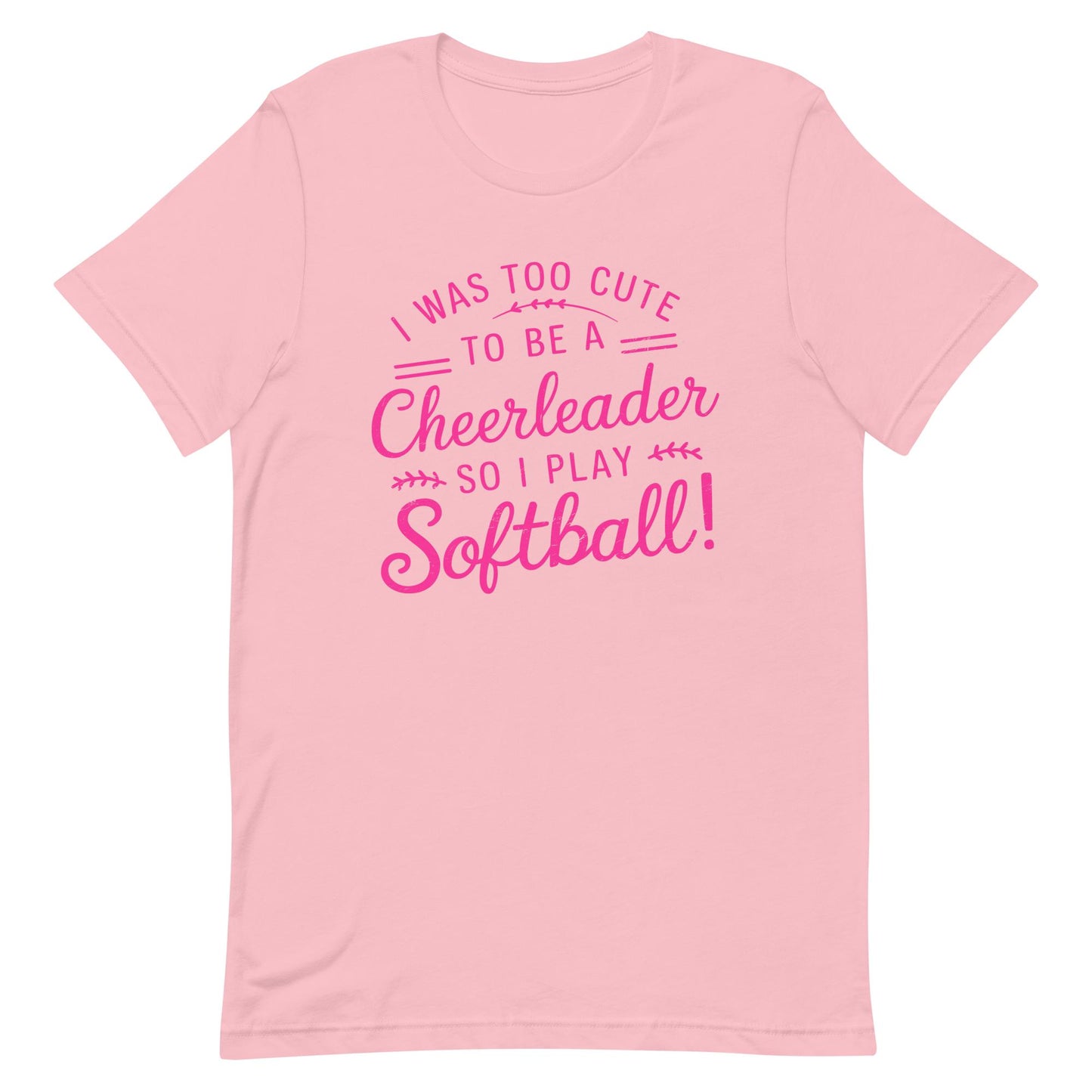 Cheerleader Softball | Adult T-Shirt