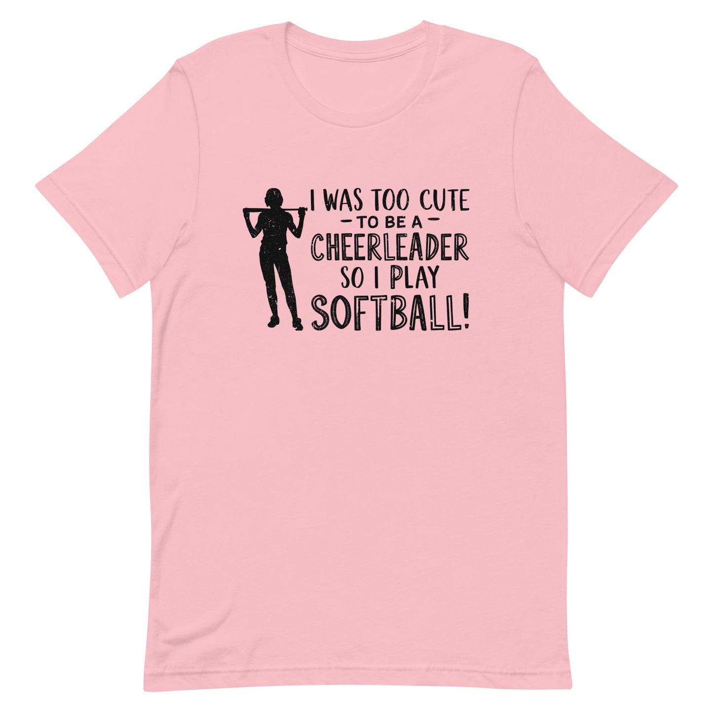 Softball Over Cheerleading | Adult T-Shirt