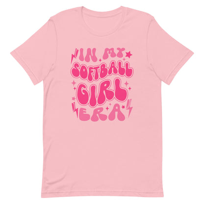 Softball Girl Era Pink | Adult T-Shirt