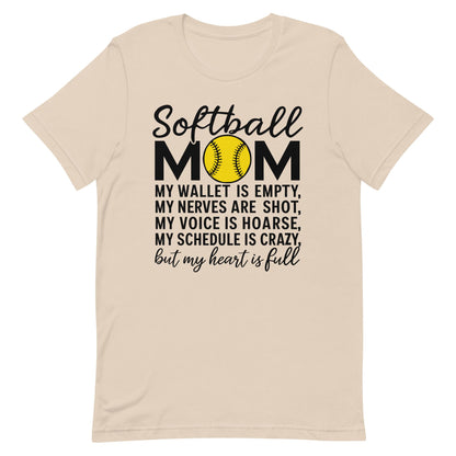 Softball Mom | Adult T-Shirt