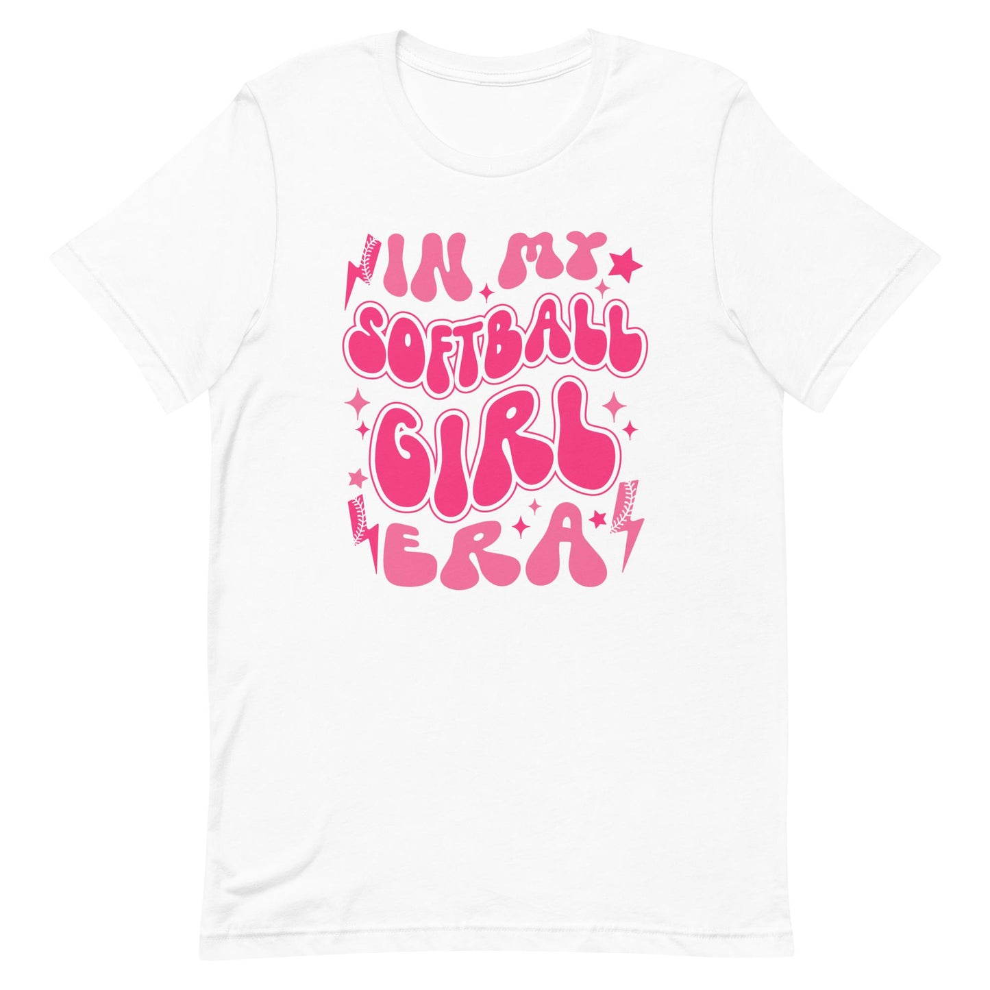 Softball Girl Era Pink | Adult T-Shirt