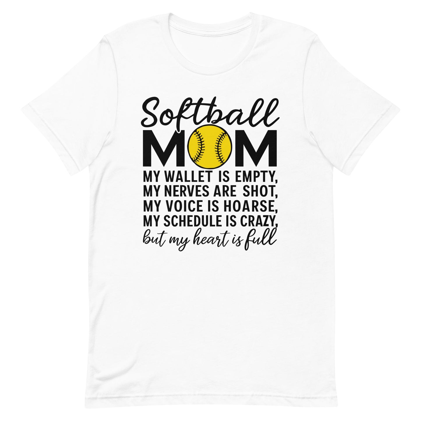 Softball Mom | Adult T-Shirt