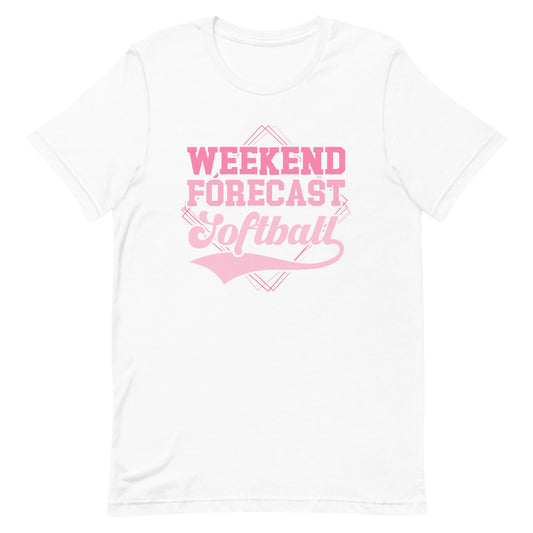 Softball Weekend Pink | Adult T-Shirt