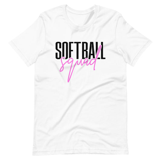 Softball Squad Black | Adult T-Shirt