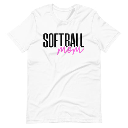 Softball Mom Pink | Adult T-Shirt